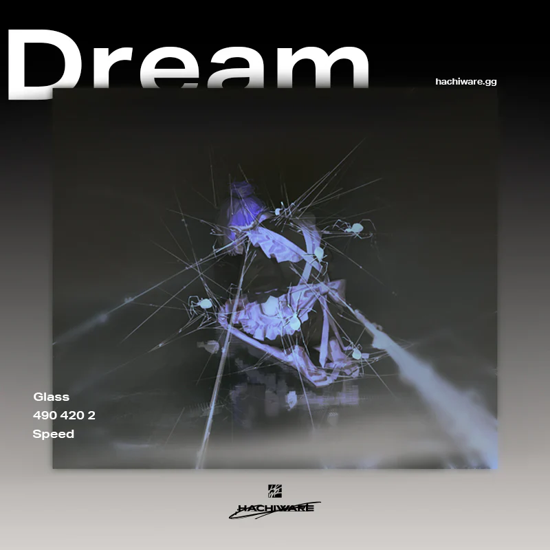 Hachiware Dream - Glass Pad (PRE-ORDER)