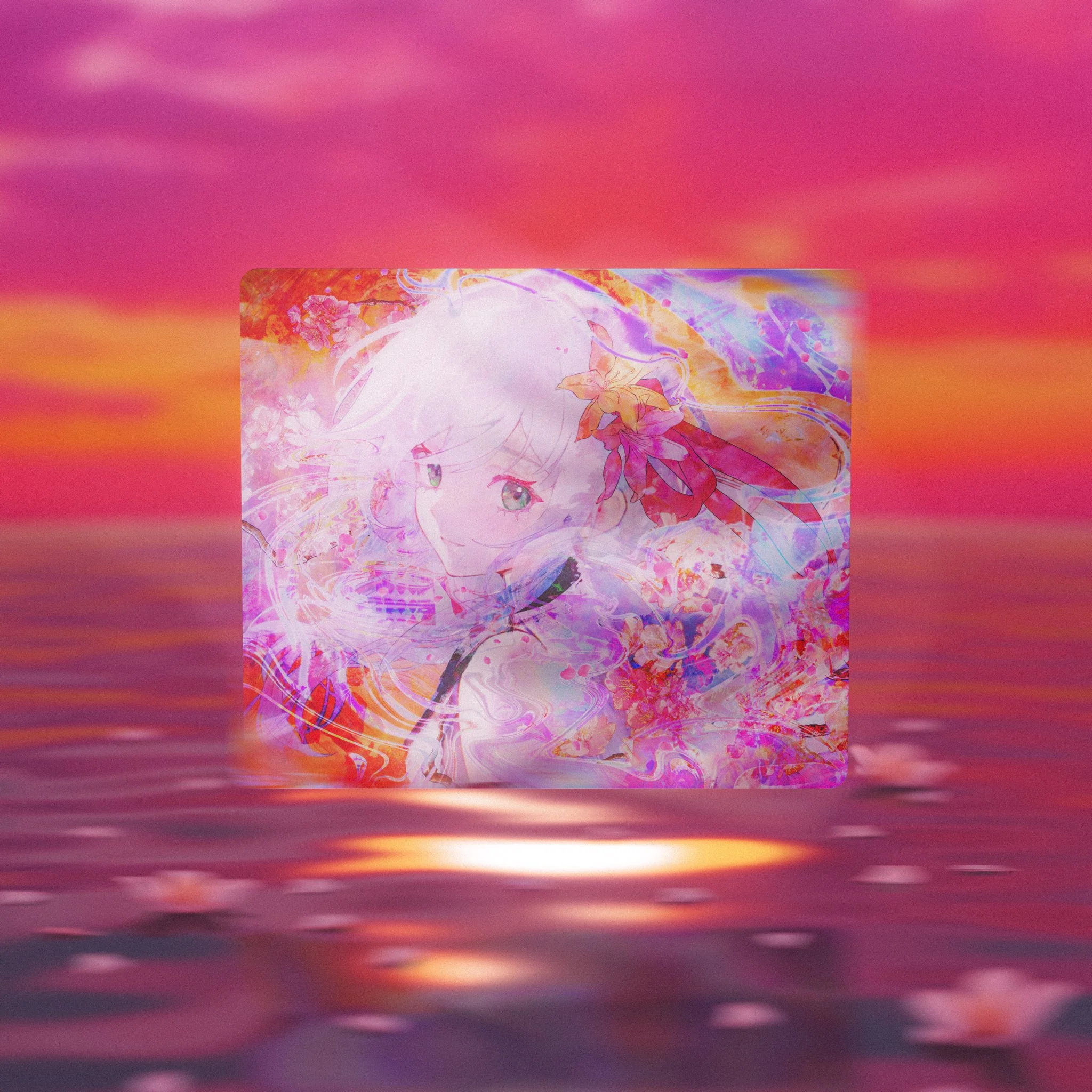 Hachiware Hanabi - Glass Pad (PRE-ORDER) - Image 2