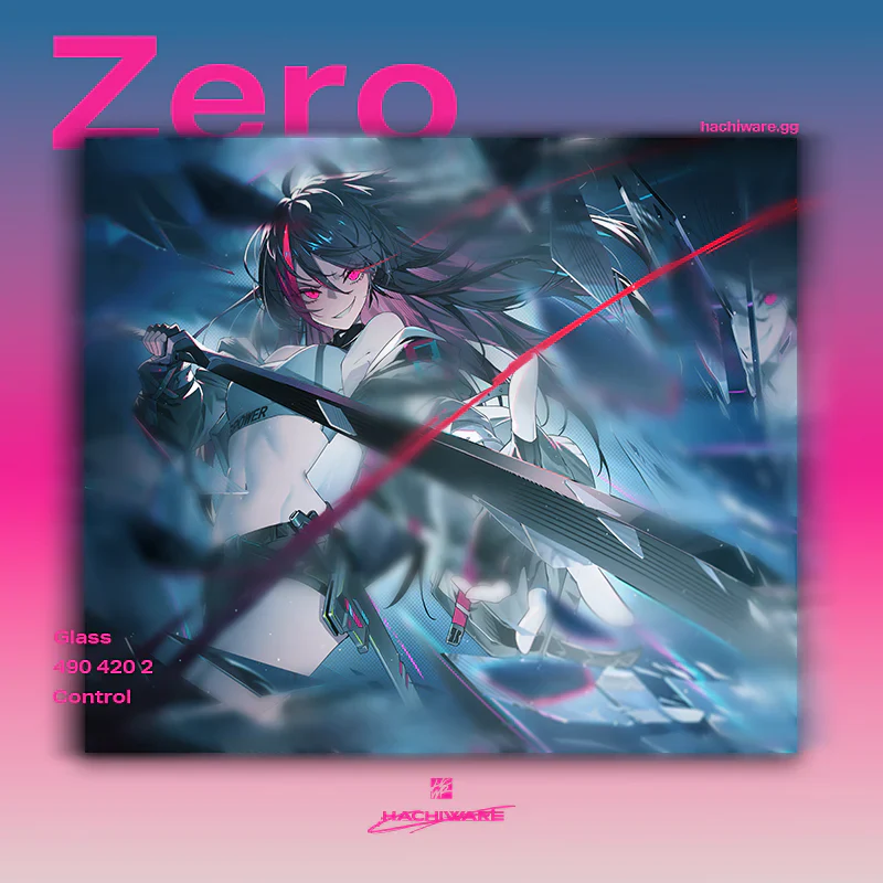 Hachiware Zero - Glass Pad (PRE-ORDER)