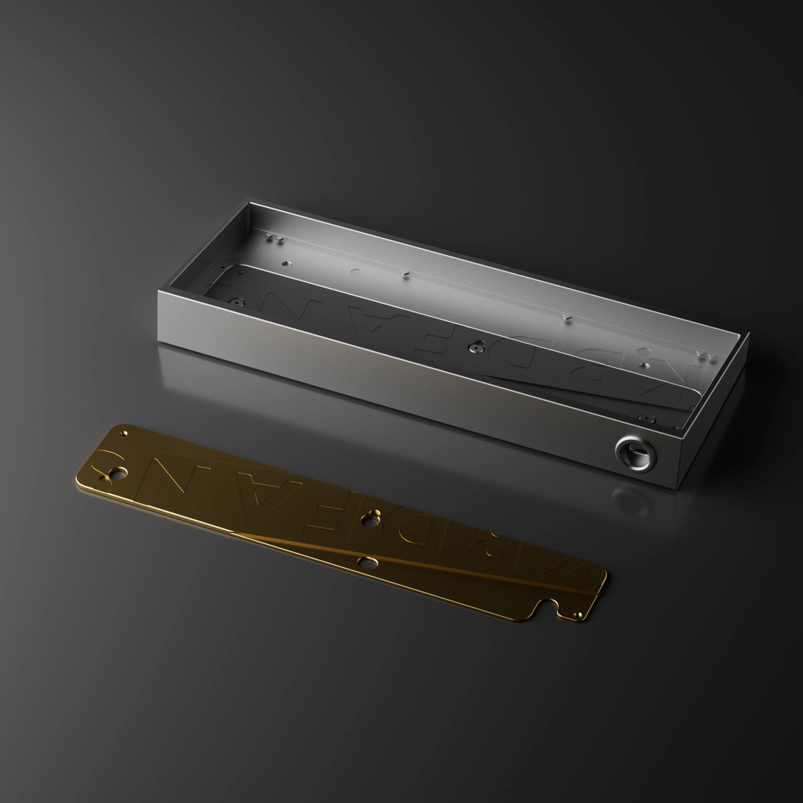 KBDFANS - Brass Weight Bar for Tofu60 Redux V2 60% - Image 2