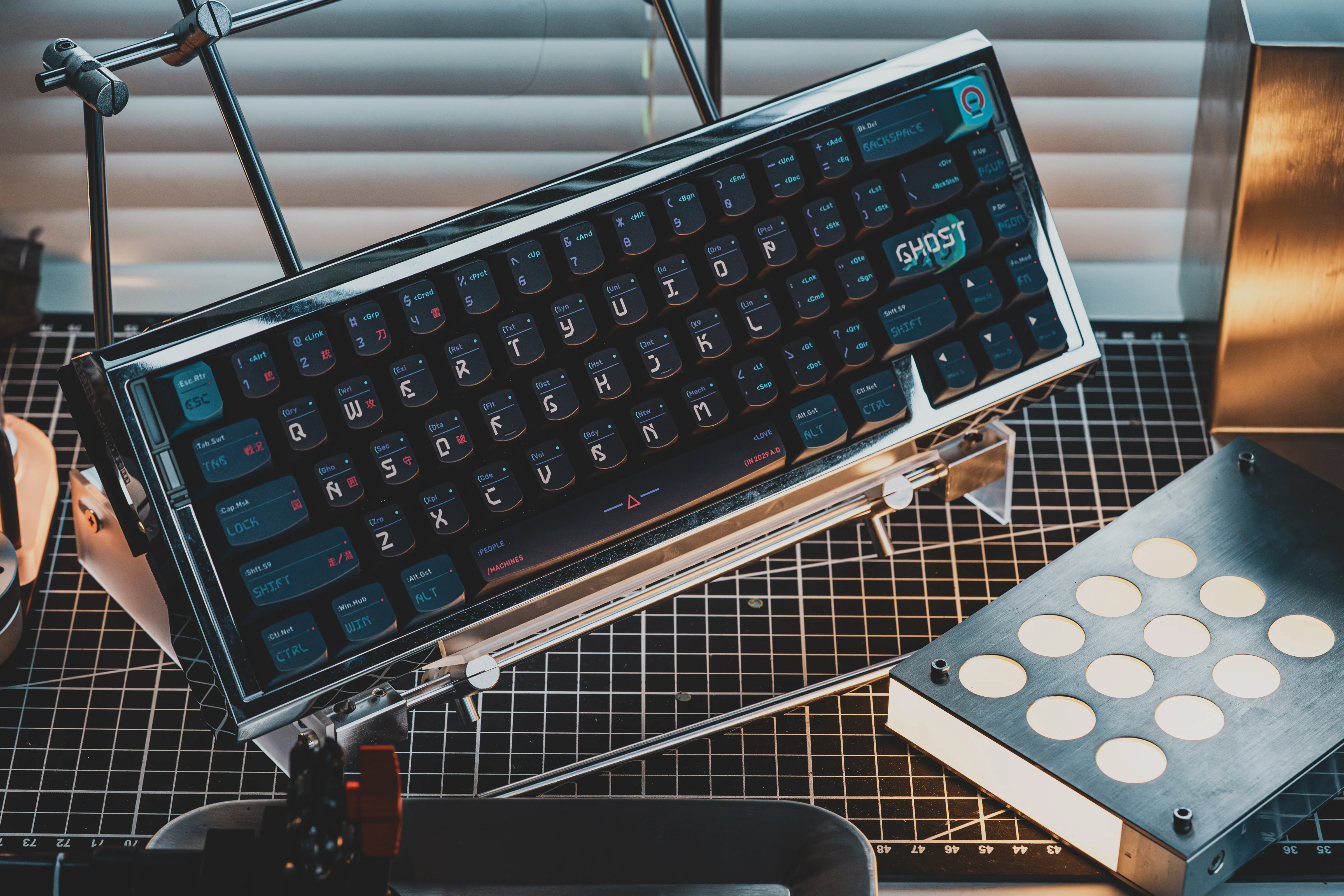 Ghost in the Shell Keycap Set - GHOST (PRE-ORDER) - Image 10