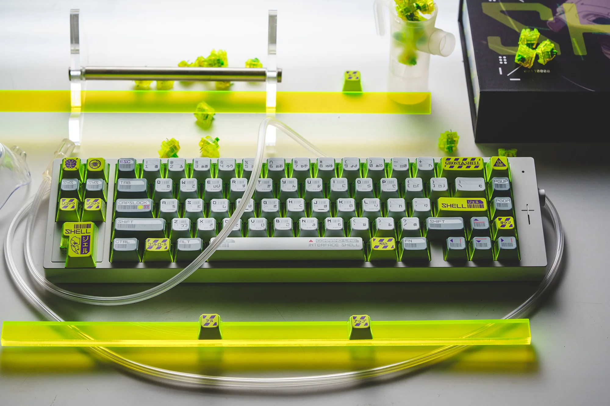 Ghost in the Shell Keycap Set - SHELL (PRE-ORDER) - Image 20