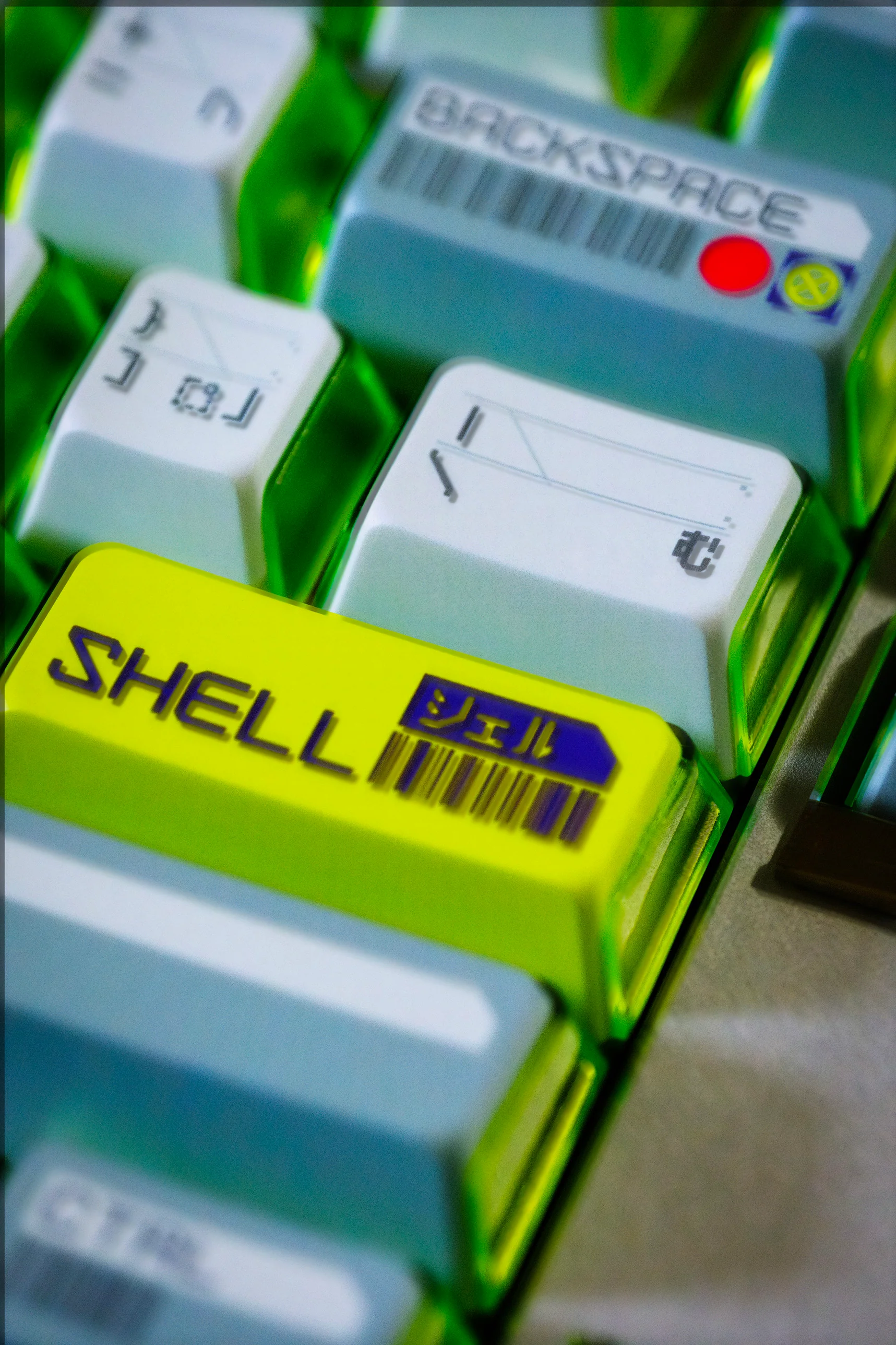 Ghost in the Shell Keycap Set - SHELL (PRE-ORDER) - Image 25