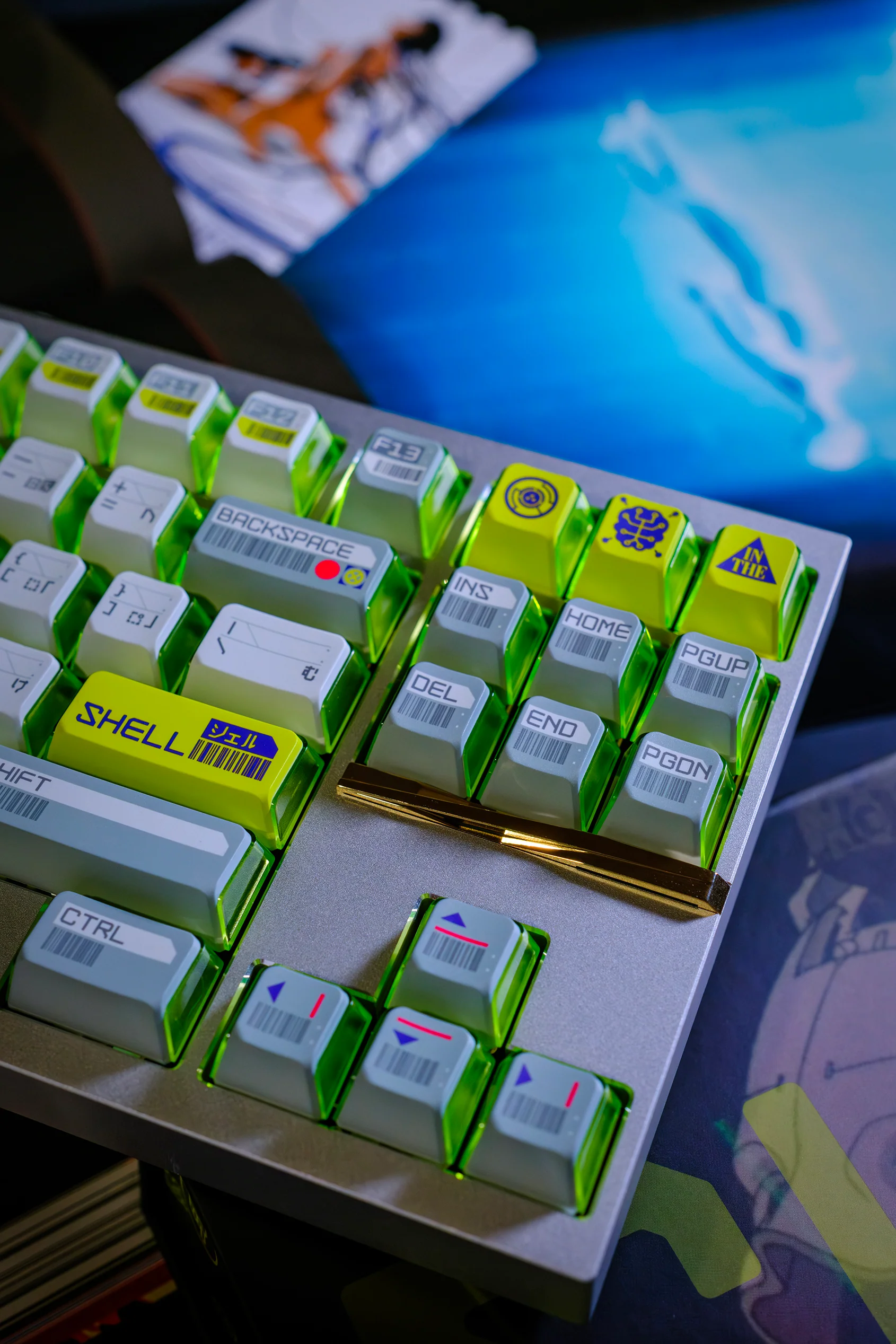 Ghost in the Shell Keycap Set - SHELL (PRE-ORDER) - Image 28