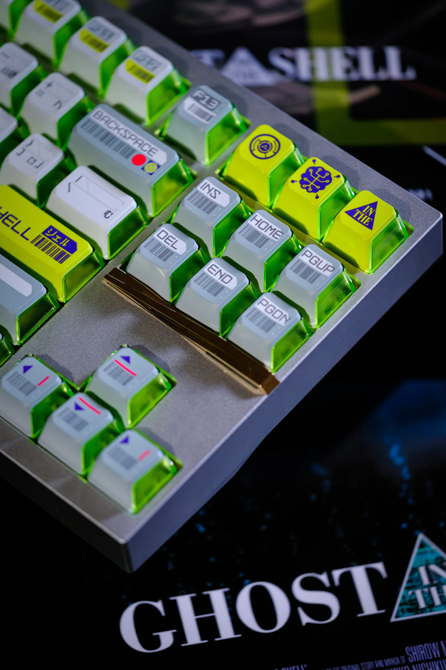 Ghost in the Shell Keycap Set - SHELL (PRE-ORDER) - Image 30