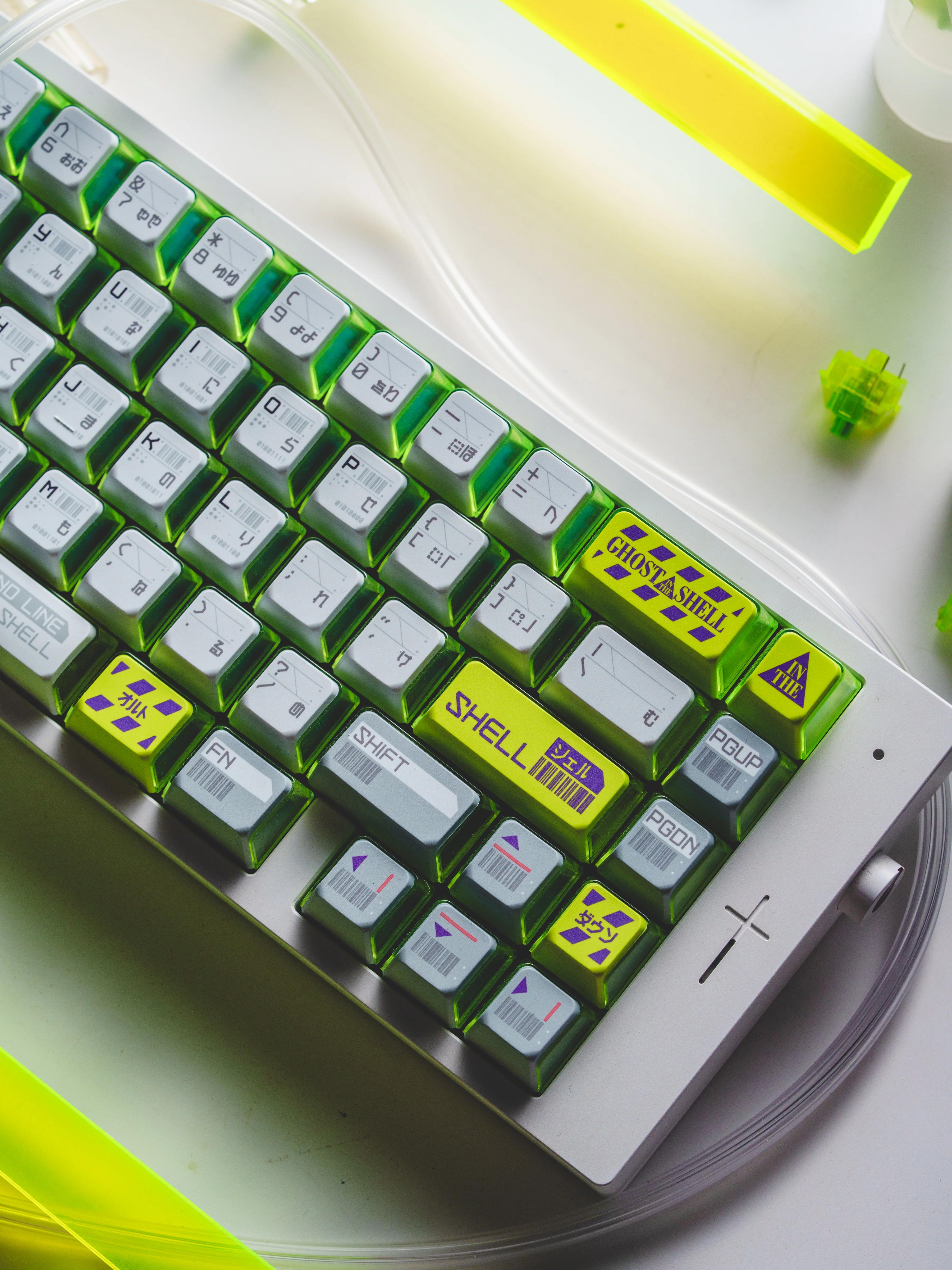 Ghost in the Shell Keycap Set - SHELL (PRE-ORDER) - Image 36