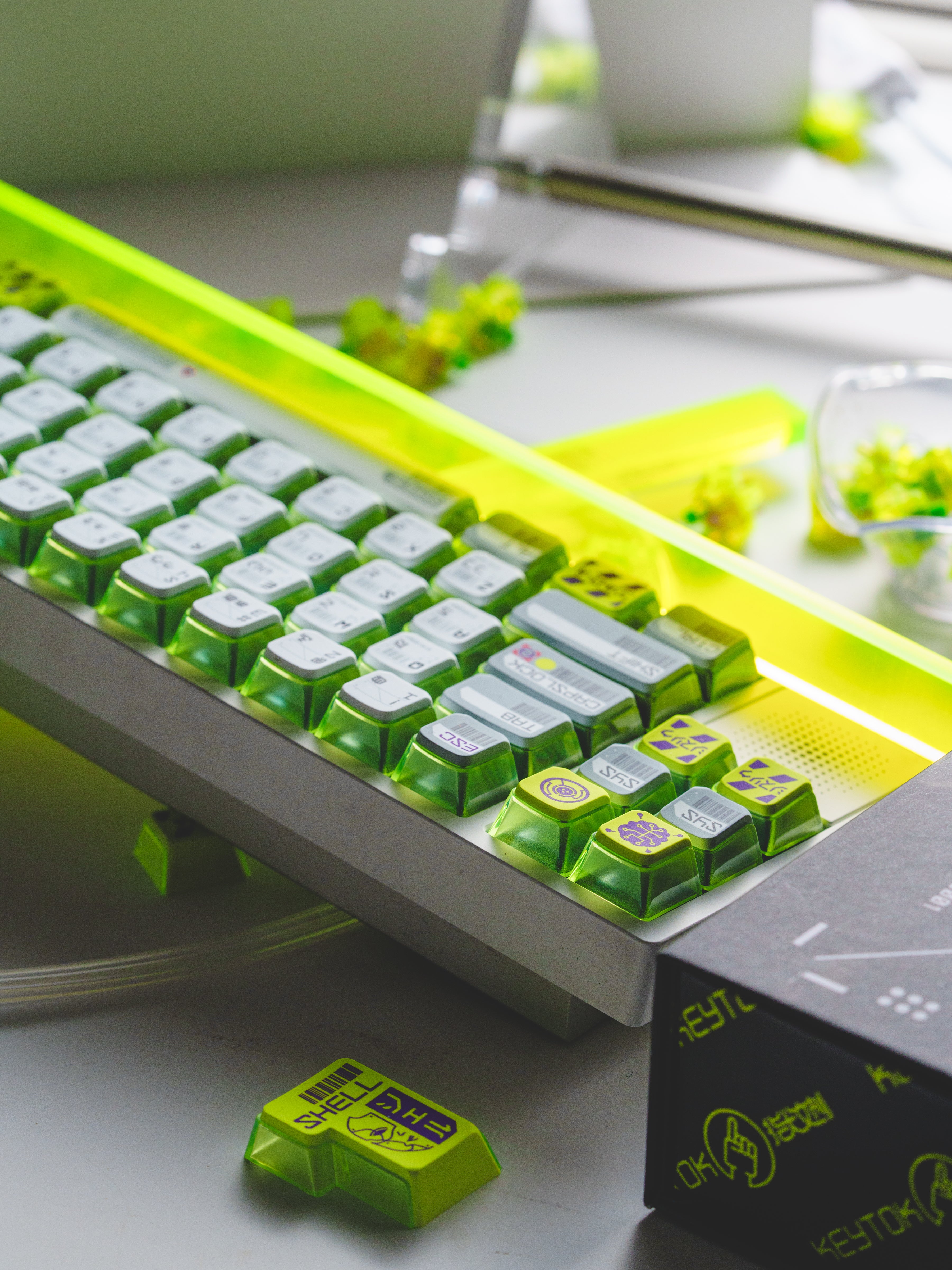 Ghost in the Shell Keycap Set - SHELL (PRE-ORDER) - Image 39