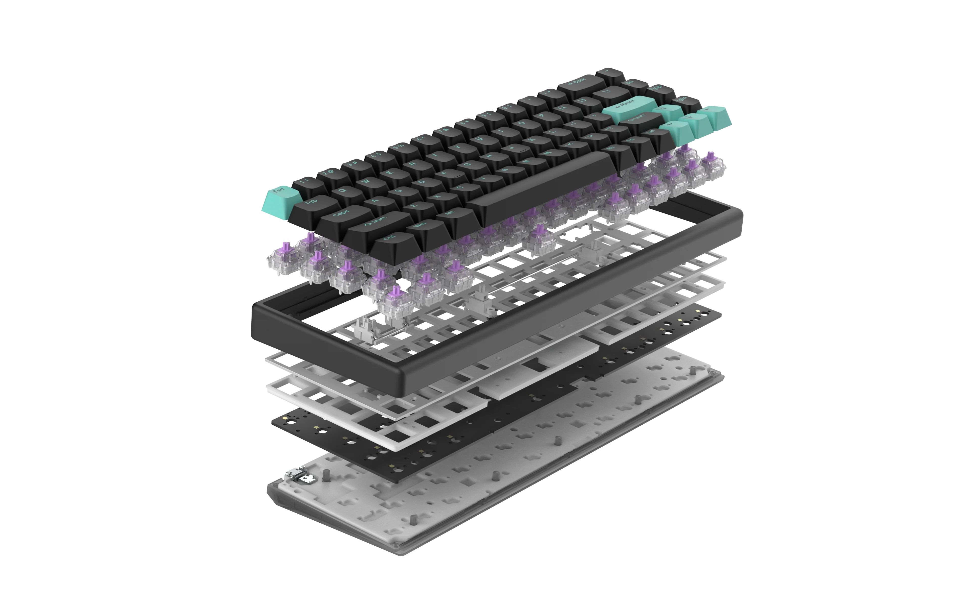 Polar 65 HE Dual Rail - Magnetic Gaming Keyboard - Image 7