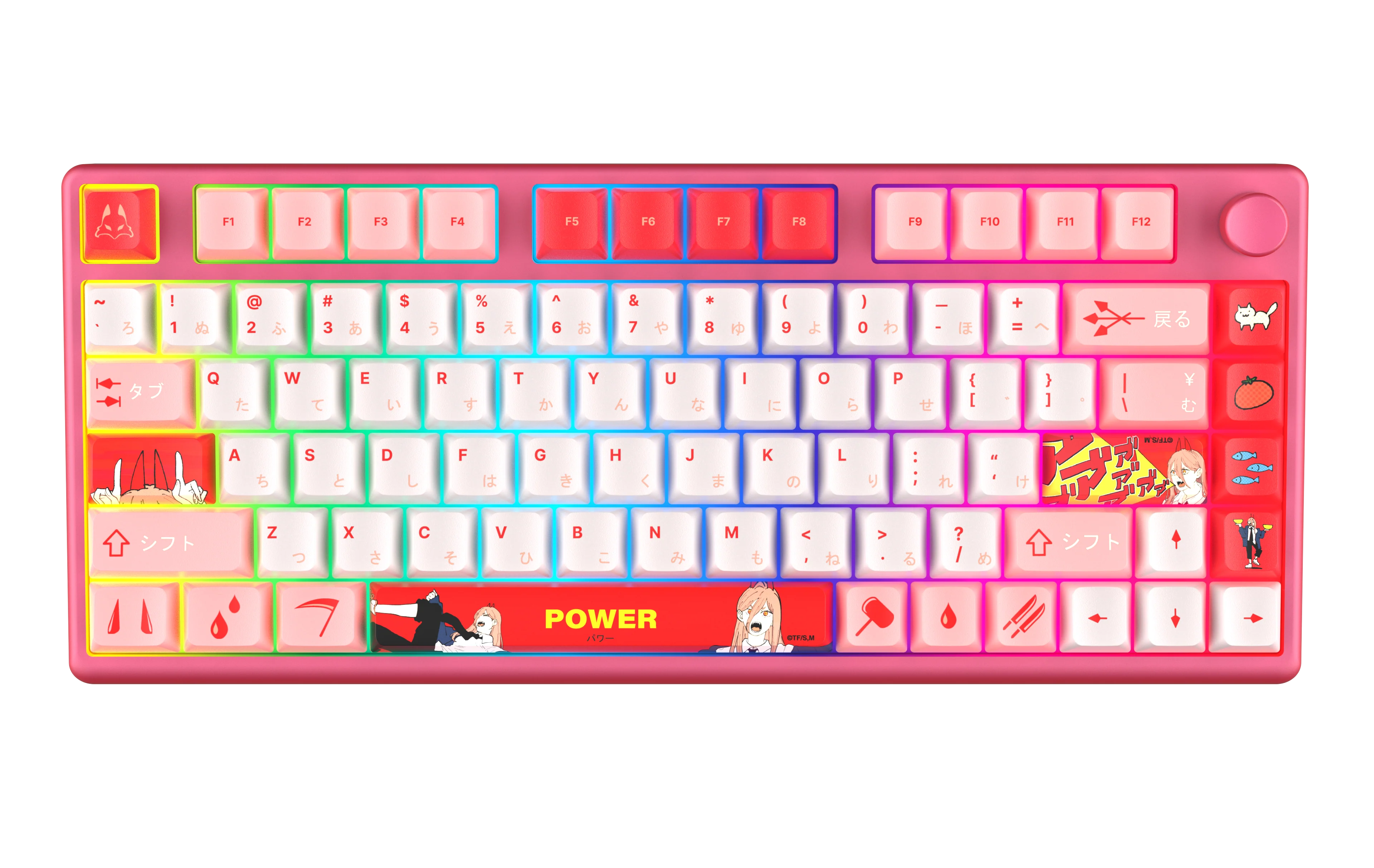 CHAINSAW MAN COLLECTION - TENKO® Polar 75+ HE Magnetic Gaming Keyboard - Image 14
